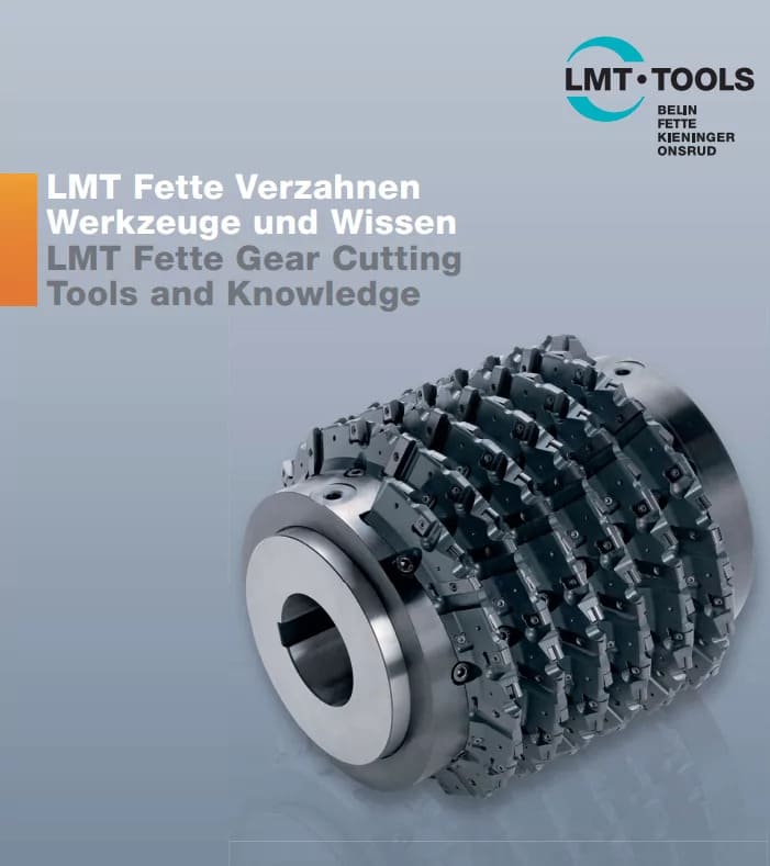 Catálogo LMT Gear CuttingFresado Engranaje